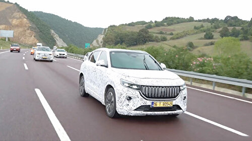 Togg otoyolda: Osmangazi’den geçerek yol testi yaptılar