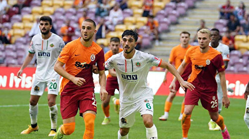 Galatasaray ile Alanyaspor 13. randevuda