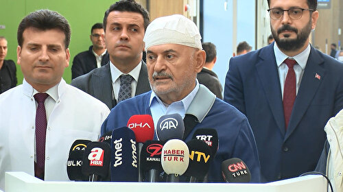 Binali Yıldırım taburcu oldu: İki kaburga kırığım var zamanla düzelecek