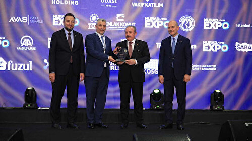 MÜSİAD EXPO Ticaret Fuarında Albayrak Medya'ya ödül: Bakan Soylu ve TBMM Başkanı Şentop takdim etti