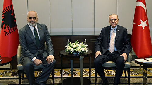 Cumhurbaşkanı Erdoğan Edi Rama ve Rumen Radev ile görüştü