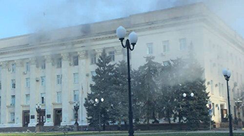 Ukrayna: Rus güçleri Herson bölgesel yönetim binasını vurdu