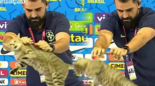 Kediyi fırlatıp gülerek skandala imza atmıştı: Brezilya Futbol Konfederasyonu’na dava açıldı