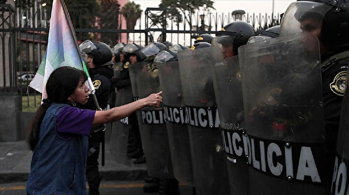 Peru'da hükümet karşıtı protestolarda hayatını kaybedenlerin sayısı 18'e yükseldi