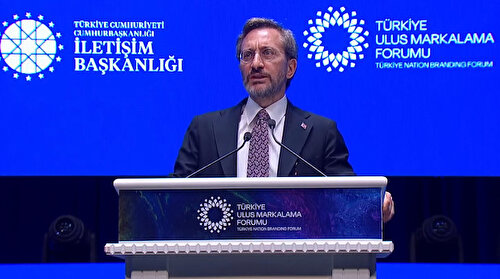 İletişim Başkanı Altun Türkiye Ulus Markalama Forumu'nda açıklamalarda bulundu