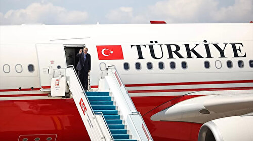 Cumhurbaşkanı Erdoğan Katar'ın başkenti Doha'ya gitti