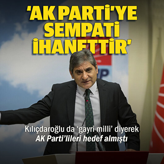 CHP'li Aykut Erdoğdu: AK Parti’ye gösterilecek sempati millete ihanettir