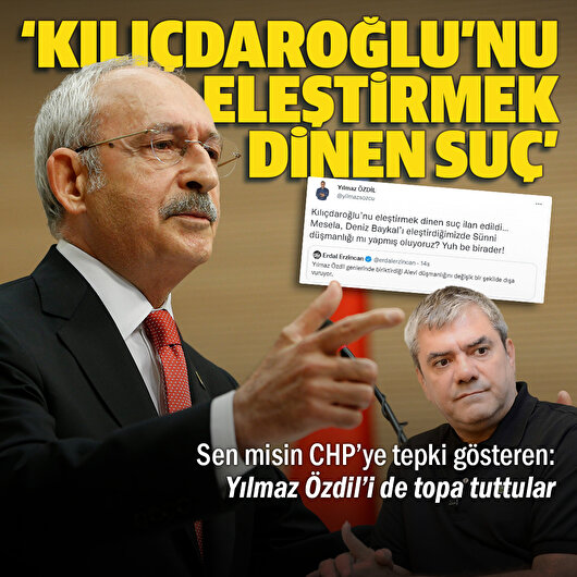 CHP'ye tepki gösteren Yılmaz Özdil'i topa tuttular: Kılıçdaroğlu'nu eleştirmek dinen suç ilan edildi
