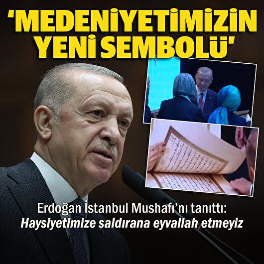 'Medeniyetimizin yeni sembolü'