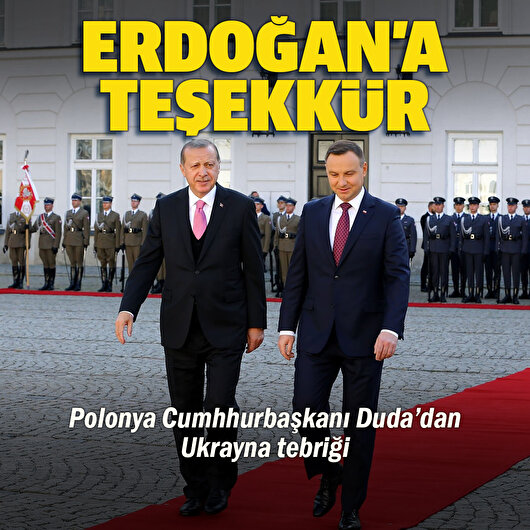 Cumhurbaşkanı Erdoğan Polonyalı mevkidaşı ile telefonda görüştü