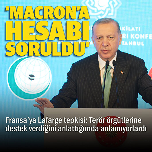 Fransa'ya Lafarge tepkisi