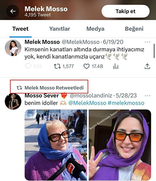 Kadın haklarından dem vuran şarkıcı Melek Mosso'nun ikiyüzlü tavrı tepki çekince özür diledi