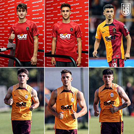 Galatasaray'da akademi futbolcularının gelişimi dikkatlerden kaçmadı