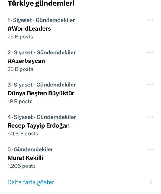 Cumhurbaşkanı Erdoğan'ın BM'deki sözleri sosyal medyayı salladı: 'Dünya Lideri' etiketi ilk sırada