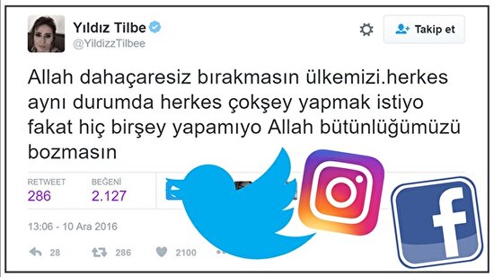 Beşiktaş'taki terör saldırısına ünlüler dünyası da sessiz kalmadı