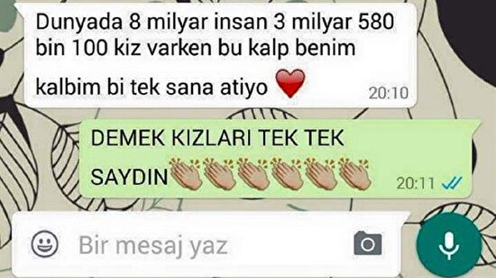 Kıskançlık duygusunu Niagara şelalesinden daha coşkulu yaşayan 15 kişi