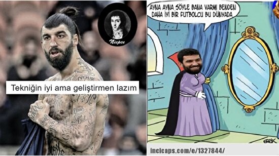 Arda vs Zlatan: Arda Turan'ın 'ego' capsleri rekor kırıyor