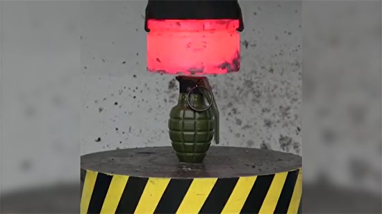 El bombası 1000 Derecelik 100 Ton ile presslenirse ne olur
