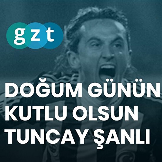 Türk futbolunun hırslı çocuğu Tuncay Şanlı 36 yıl önce bugün doğdu