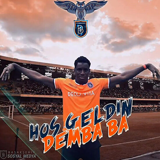 Başakşehir, Demba Ba transferini böyle duyurdu