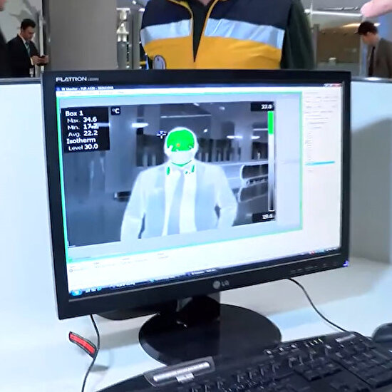 Çin'den gelen yolculara 'Corona virüsü' taraması yapıldı