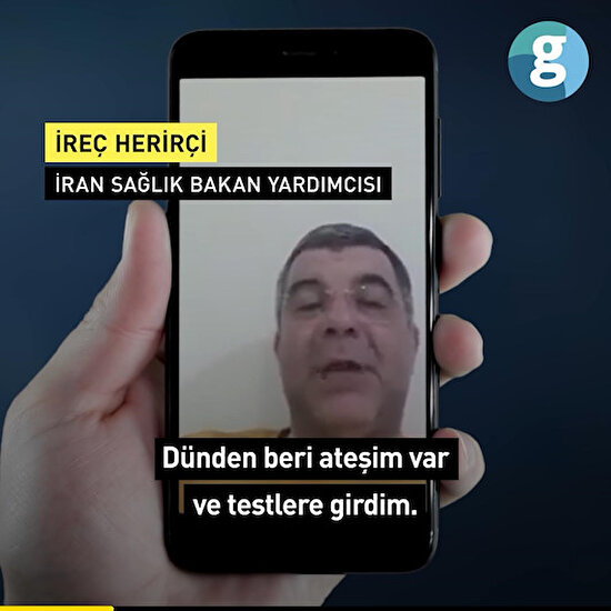 Kameralar karşısında terlemişti: İran Sağlık Bakan Yardımcısı koronavirüse yakalandı