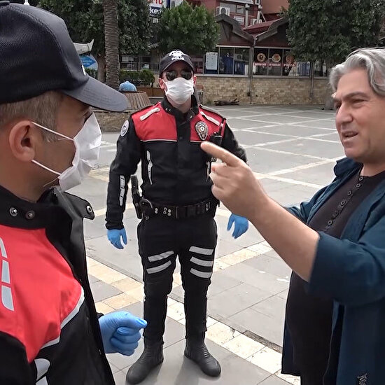 Adanalı şahsın şaşırtan maske inadı