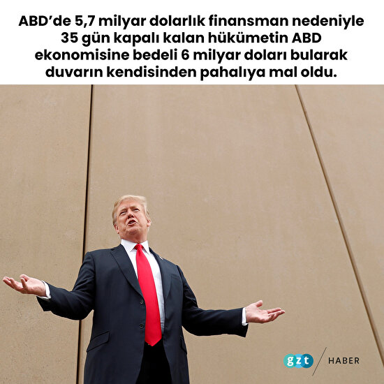 35 günün bedeli: 6 milyar dolar