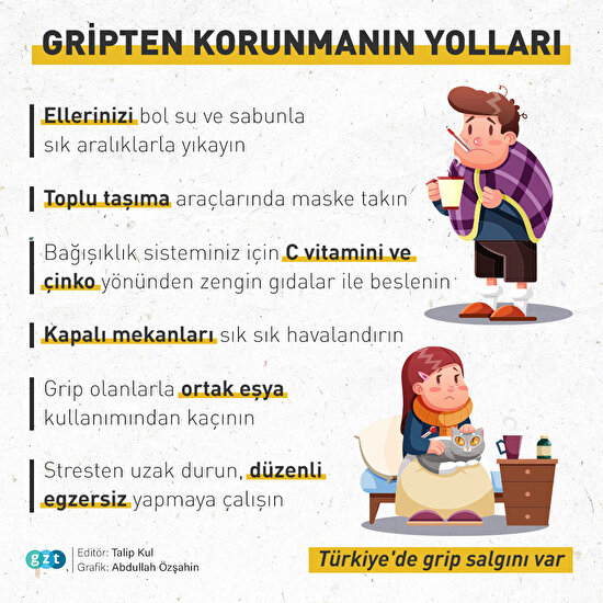Gripten nasıl korunabiliriz?