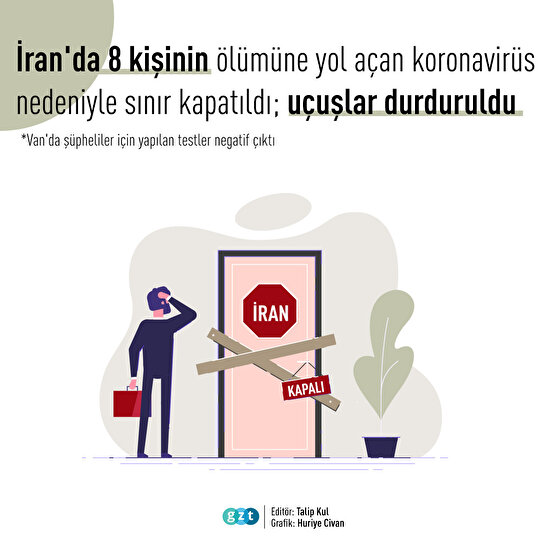 İran sınırı kapatıldı, uçuşlar durduruldu