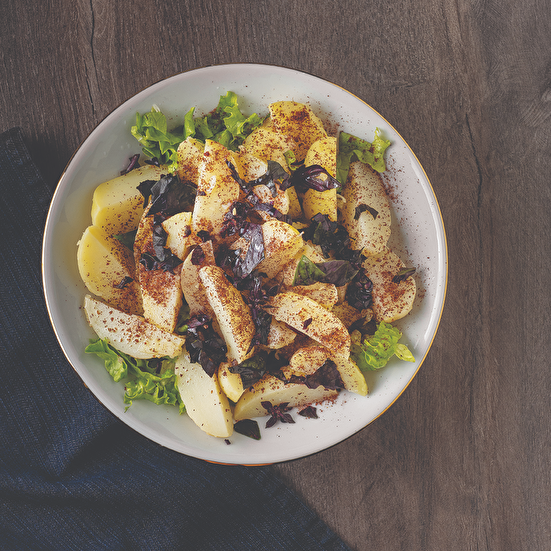 Sumaklı Reyhanlı Patates Salatası