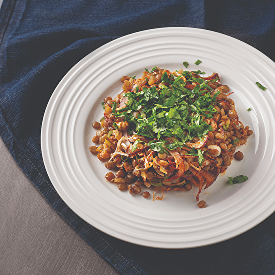 Yeşil Mercimek Piyazı