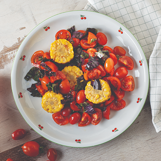 Mısırlı Domates Salatası