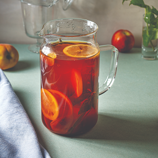 Şeftalili ve limonlu Soğuk Çay