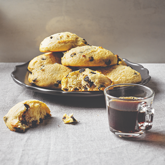 Yağsız Damla Çikolatalı Çörek 