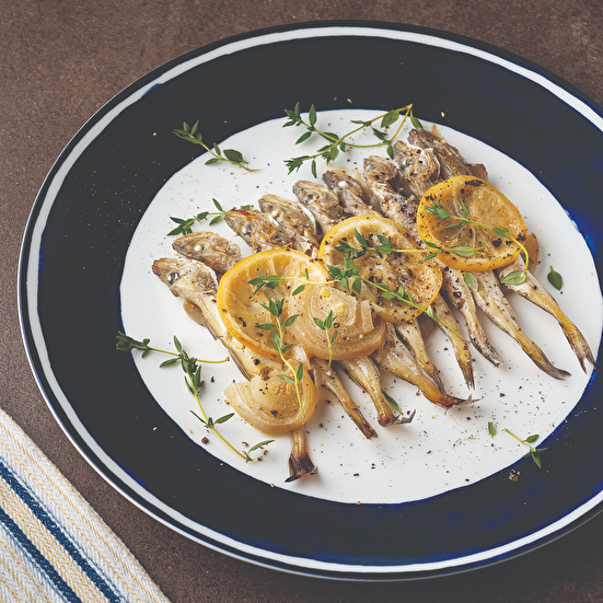 Fırında Kekikli Mezgit 