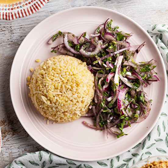 Tel Şehriyeli Bulgur Pilavı