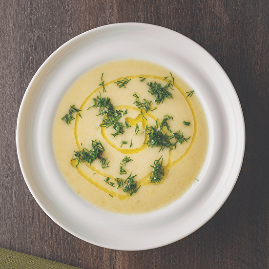 Patatesli Enginar Çorbası