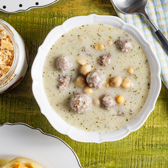 Nohutlu Köfteli Çorba