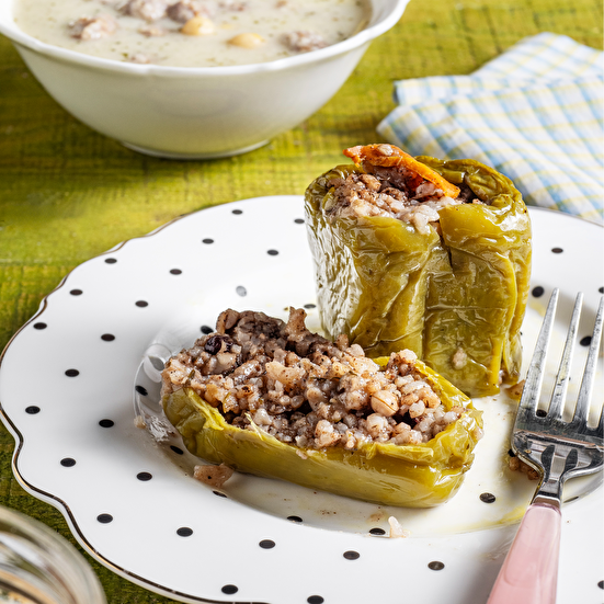 Zeytinyağlı Biber Dolması