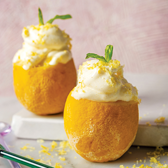 Hindistan Cevizli Limon Sorbe