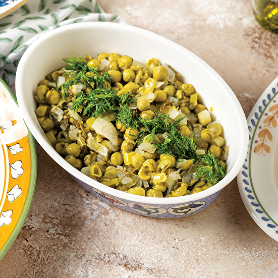 Soğuk Bezelye Yemeği 