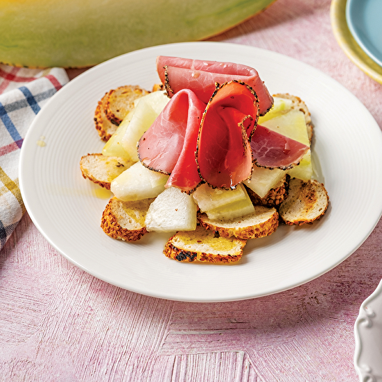 Kavunlu Fümeli Meyve Salatası 