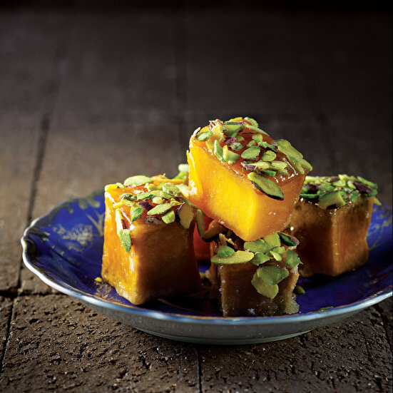 Kireçte Bal Kabağı Lokmaları