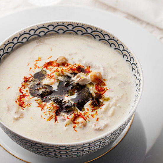 Yoğurtlu Çerkez Çorbası