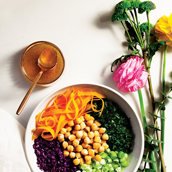 Renkli Nohut Piyazı