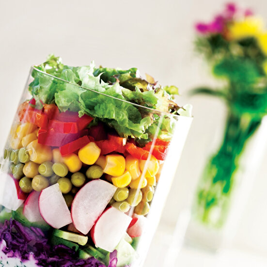 Gökkuşağı Salatası