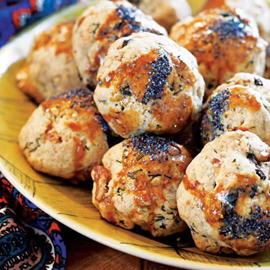 Cevizli Zeytinli Çörek