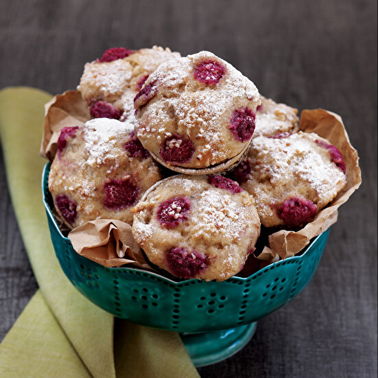 Muzlu Frambuazlı Muffinler