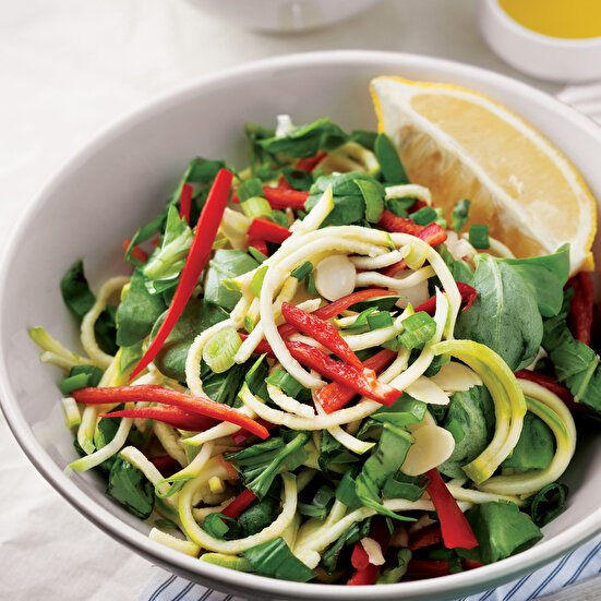 Fesleğenli Kabak Salatası